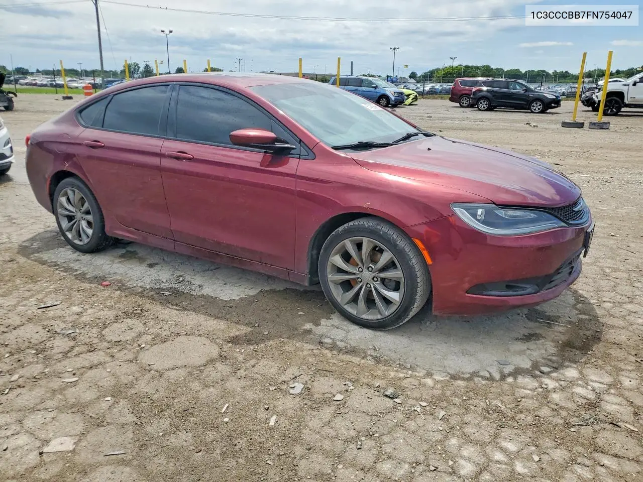 2015 Chrysler 200 S VIN: 1C3CCCBB7FN754047 Lot: 57402586