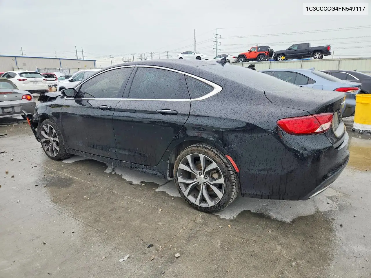 2015 Chrysler 200 C VIN: 1C3CCCCG4FN549117 Lot: 57606666