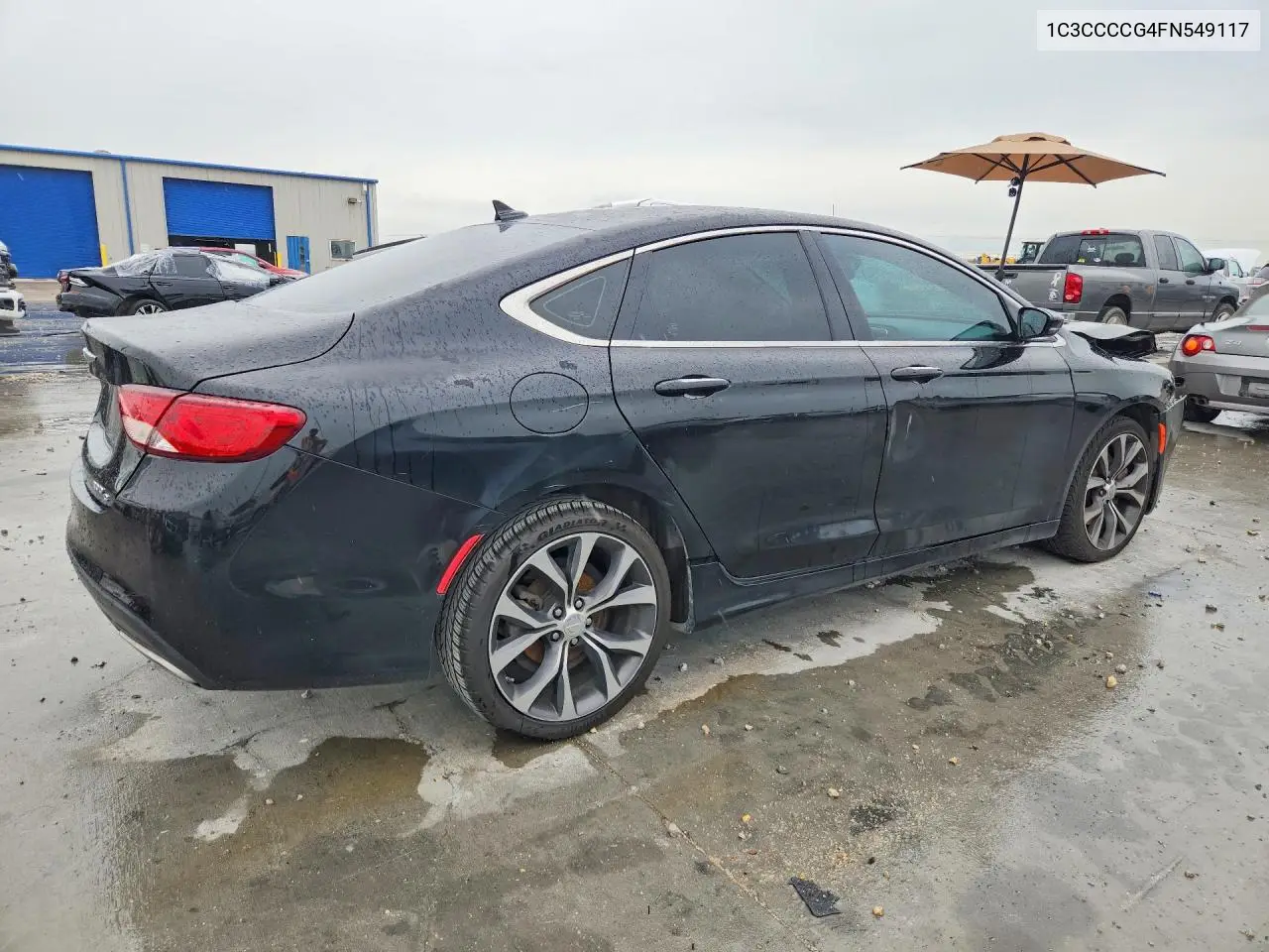 2015 Chrysler 200 C VIN: 1C3CCCCG4FN549117 Lot: 57606666