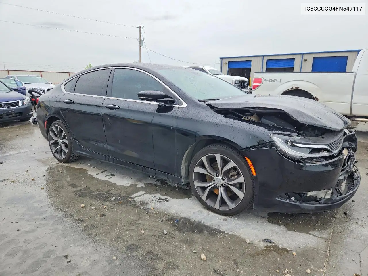 2015 Chrysler 200 C VIN: 1C3CCCCG4FN549117 Lot: 57606666