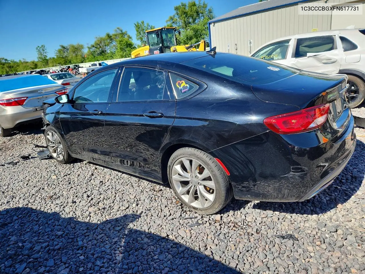 2015 Chrysler 200 S VIN: 1C3CCCBGXFN617731 Lot: 57723956