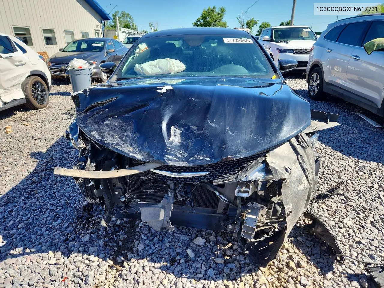 2015 Chrysler 200 S VIN: 1C3CCCBGXFN617731 Lot: 57723956