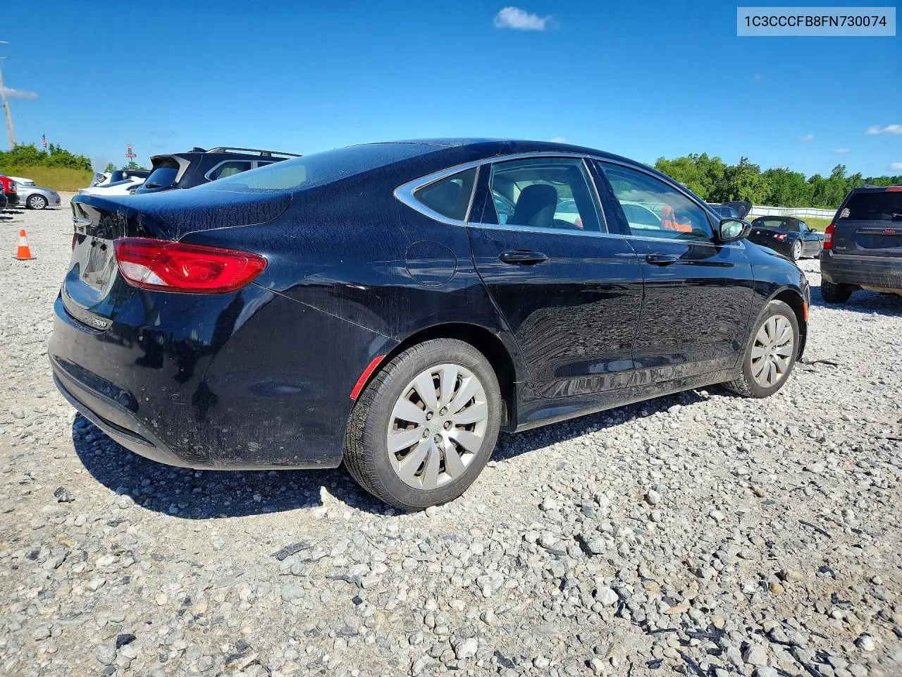 2015 Chrysler 200 Lx VIN: 1C3CCCFB8FN730074 Lot: 58127706