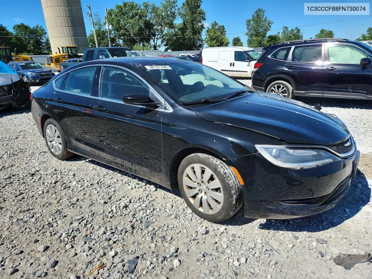 2015 Chrysler 200 Lx VIN: 1C3CCCFB8FN730074 Lot: 58127706