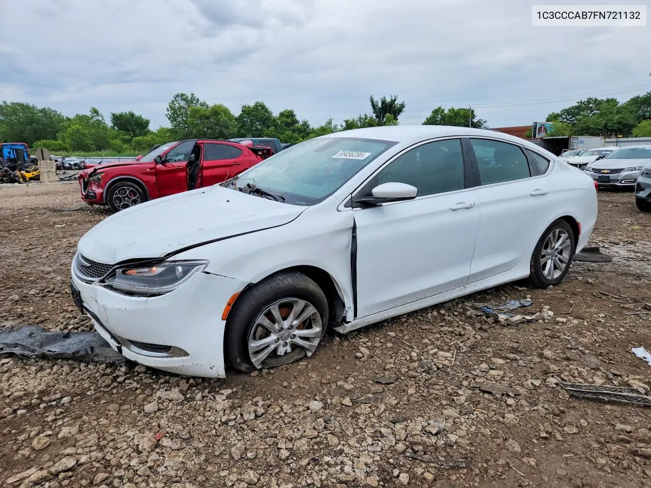2016 Chrysler 200 Limited VIN: 1C3CCCAB7GN177491 Lot: 58456286