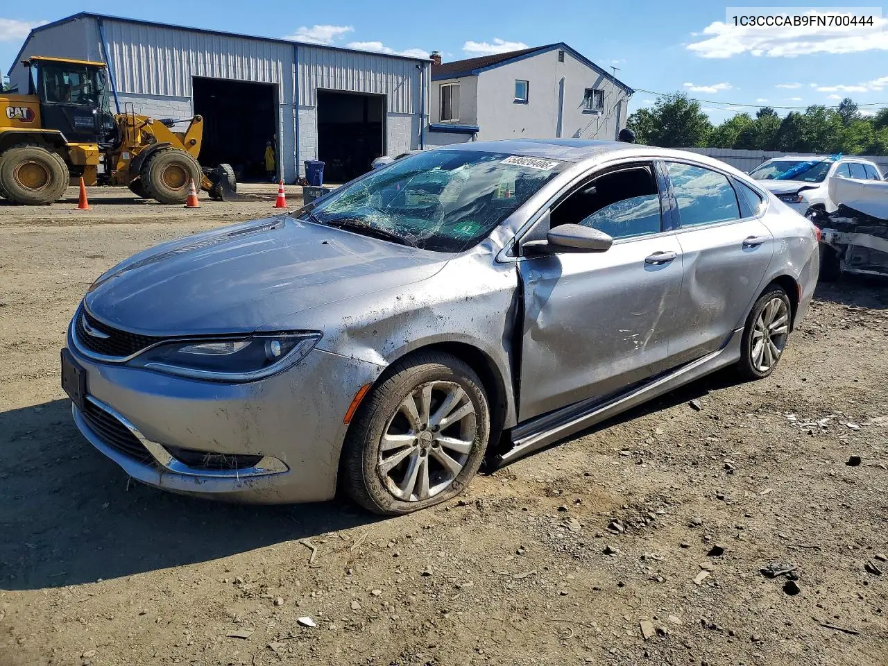 2015 Chrysler 200 Limited VIN: 1C3CCCAB9FN700444 Lot: 58928406