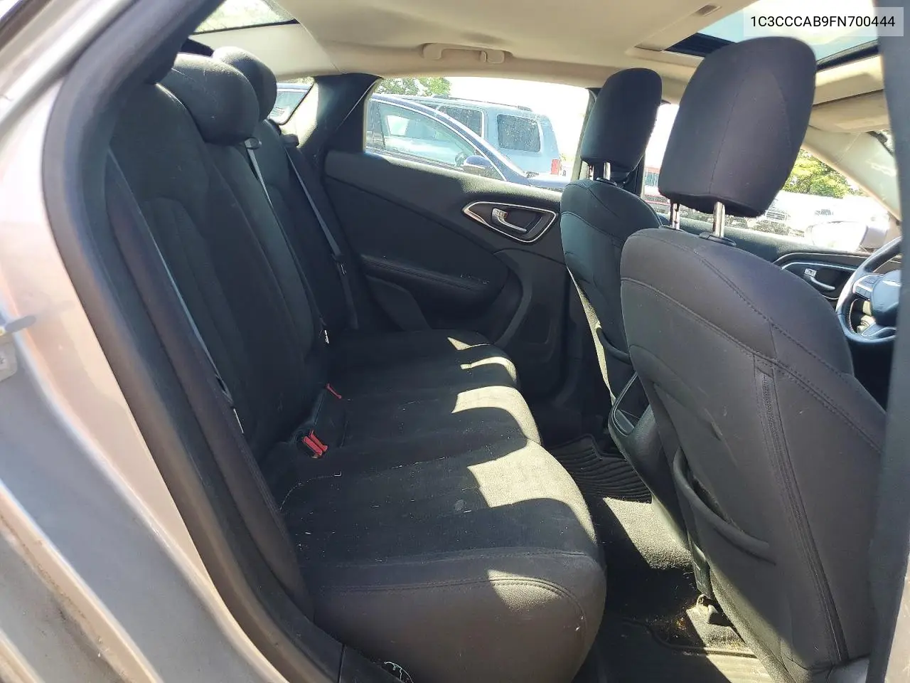 2015 Chrysler 200 Limited VIN: 1C3CCCAB9FN700444 Lot: 58928406