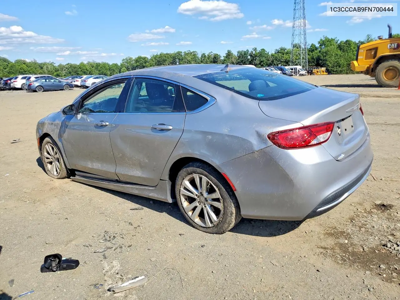 2015 Chrysler 200 Limited VIN: 1C3CCCAB9FN700444 Lot: 58928406