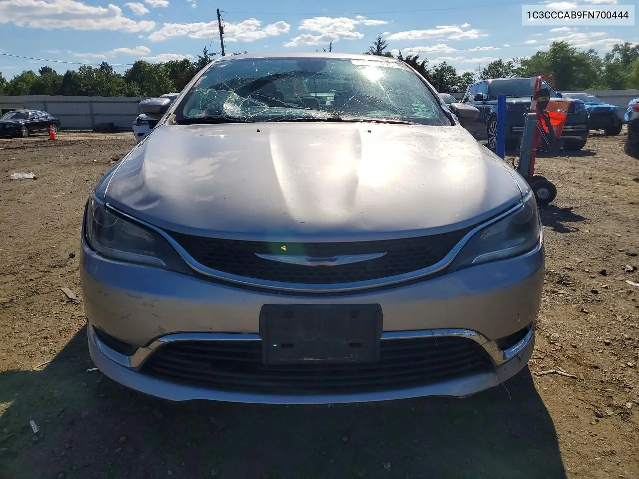 2015 Chrysler 200 Limited VIN: 1C3CCCAB9FN700444 Lot: 58928406