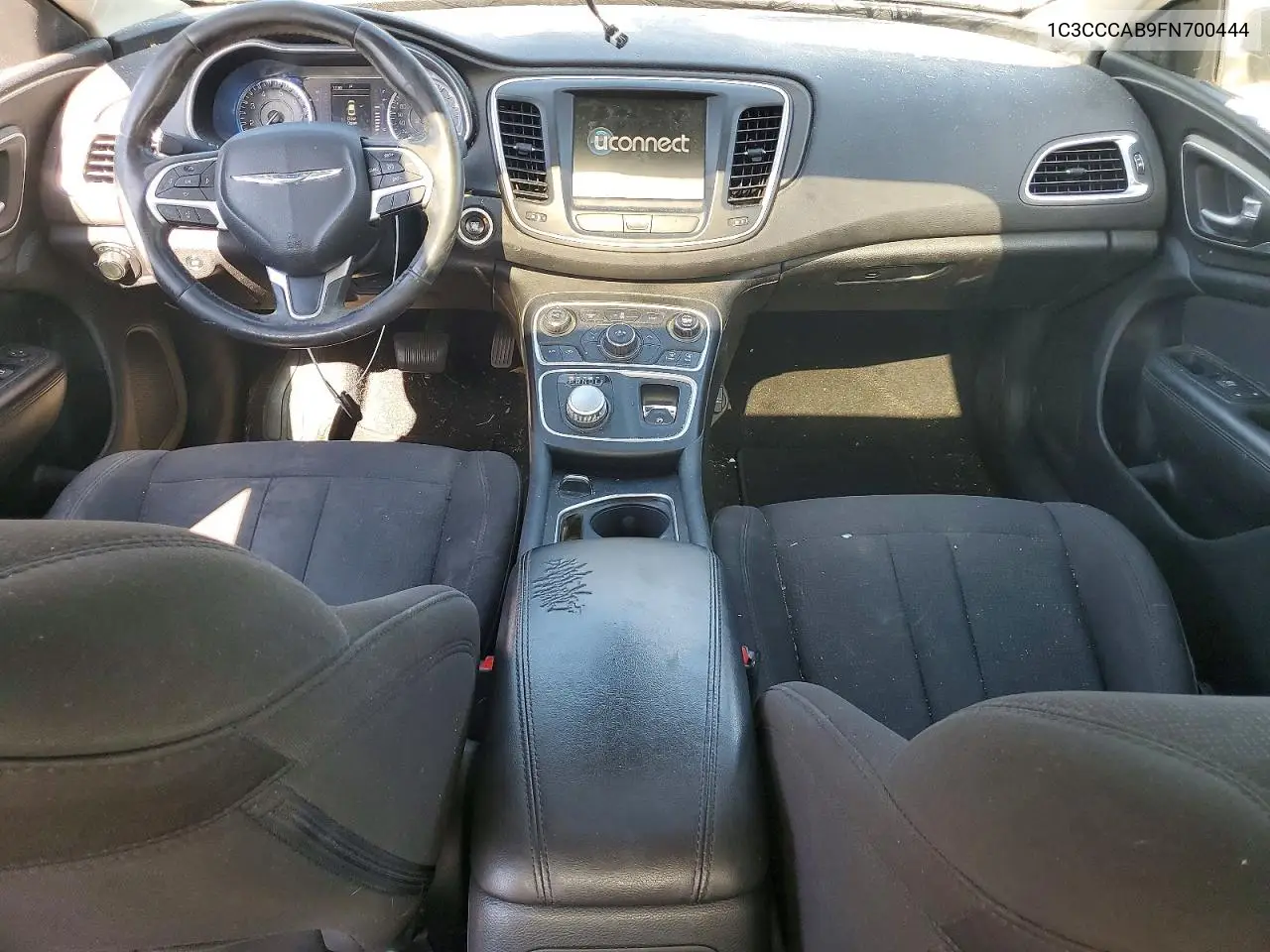 2015 Chrysler 200 Limited VIN: 1C3CCCAB9FN700444 Lot: 58928406