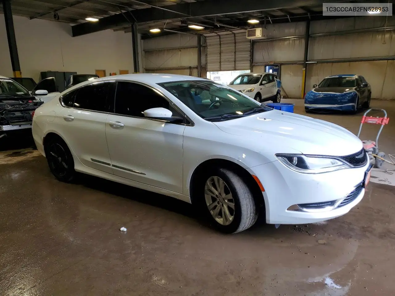 2015 Chrysler 200 Limited VIN: 1C3CCCAB2FN528953 Lot: 59259276