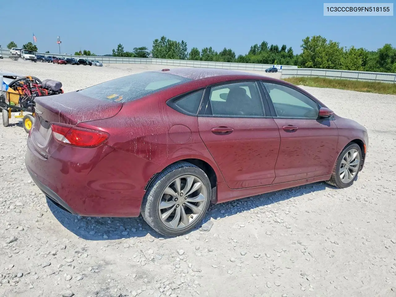 2015 Chrysler 200 S VIN: 1C3CCCBG9FN518155 Lot: 59670386
