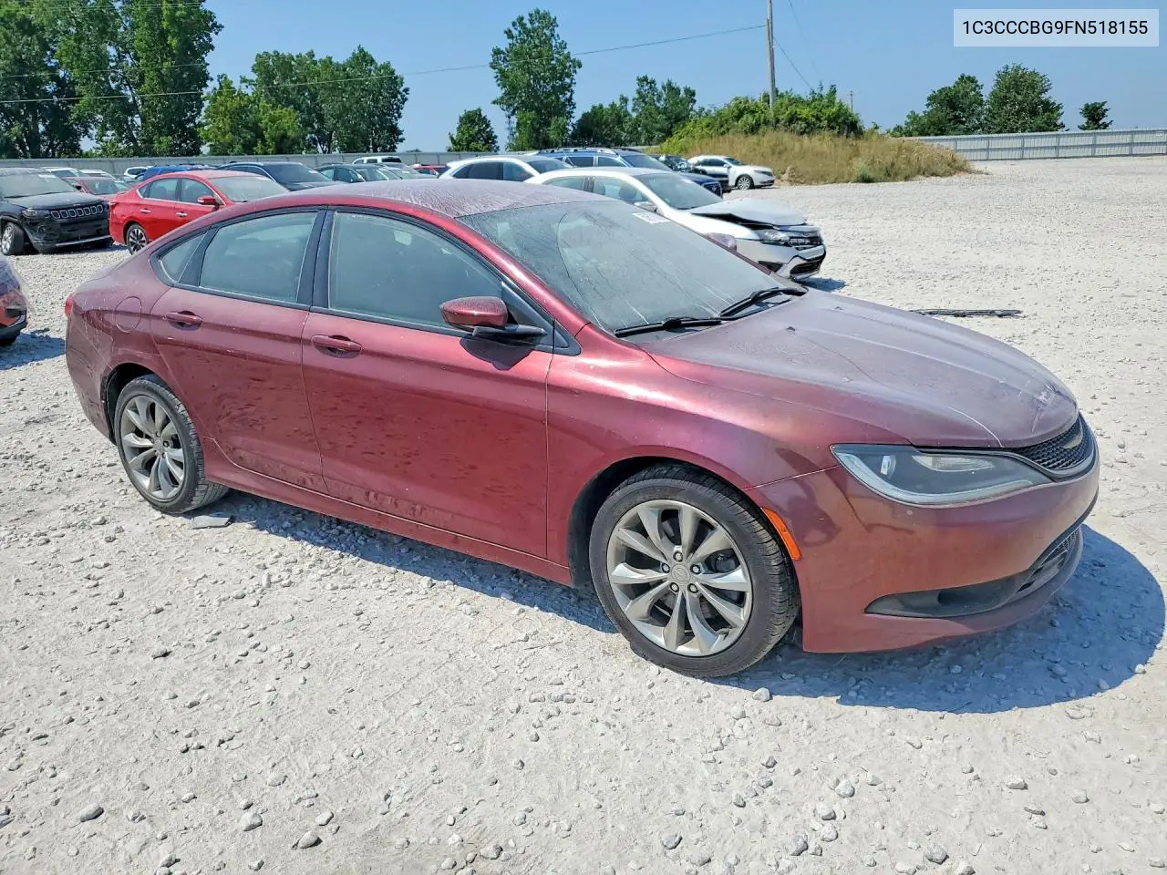 2015 Chrysler 200 S VIN: 1C3CCCBG9FN518155 Lot: 59670386