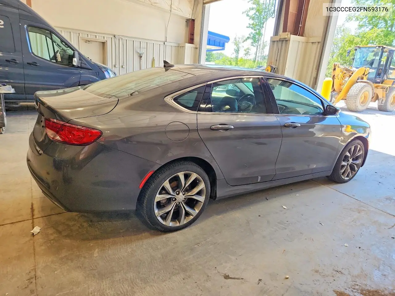 2015 Chrysler 200 C VIN: 1C3CCCEG2FN593176 Lot: 60689846