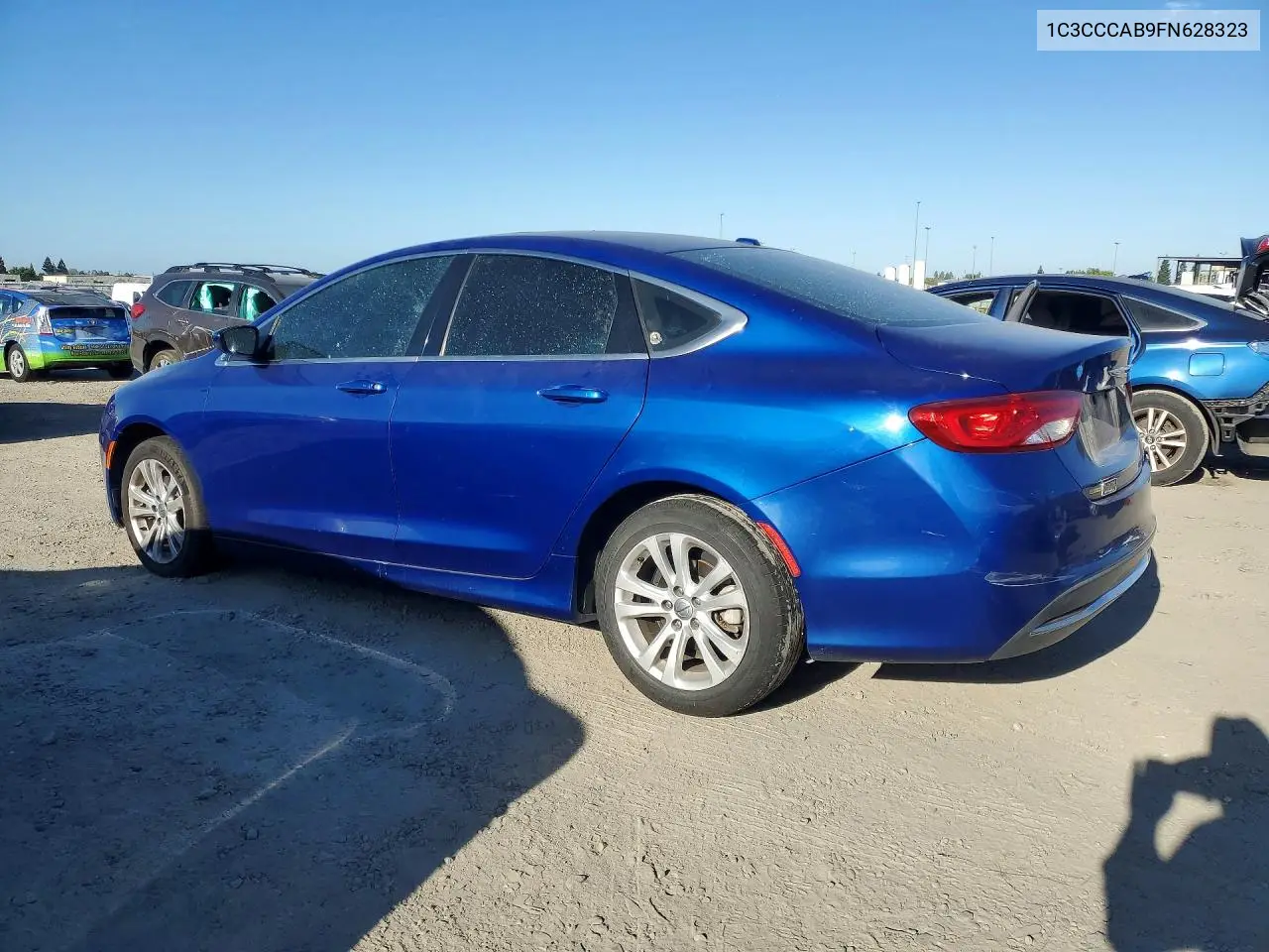 2015 Chrysler 200 Limited VIN: 1C3CCCAB9FN628323 Lot: 60715816
