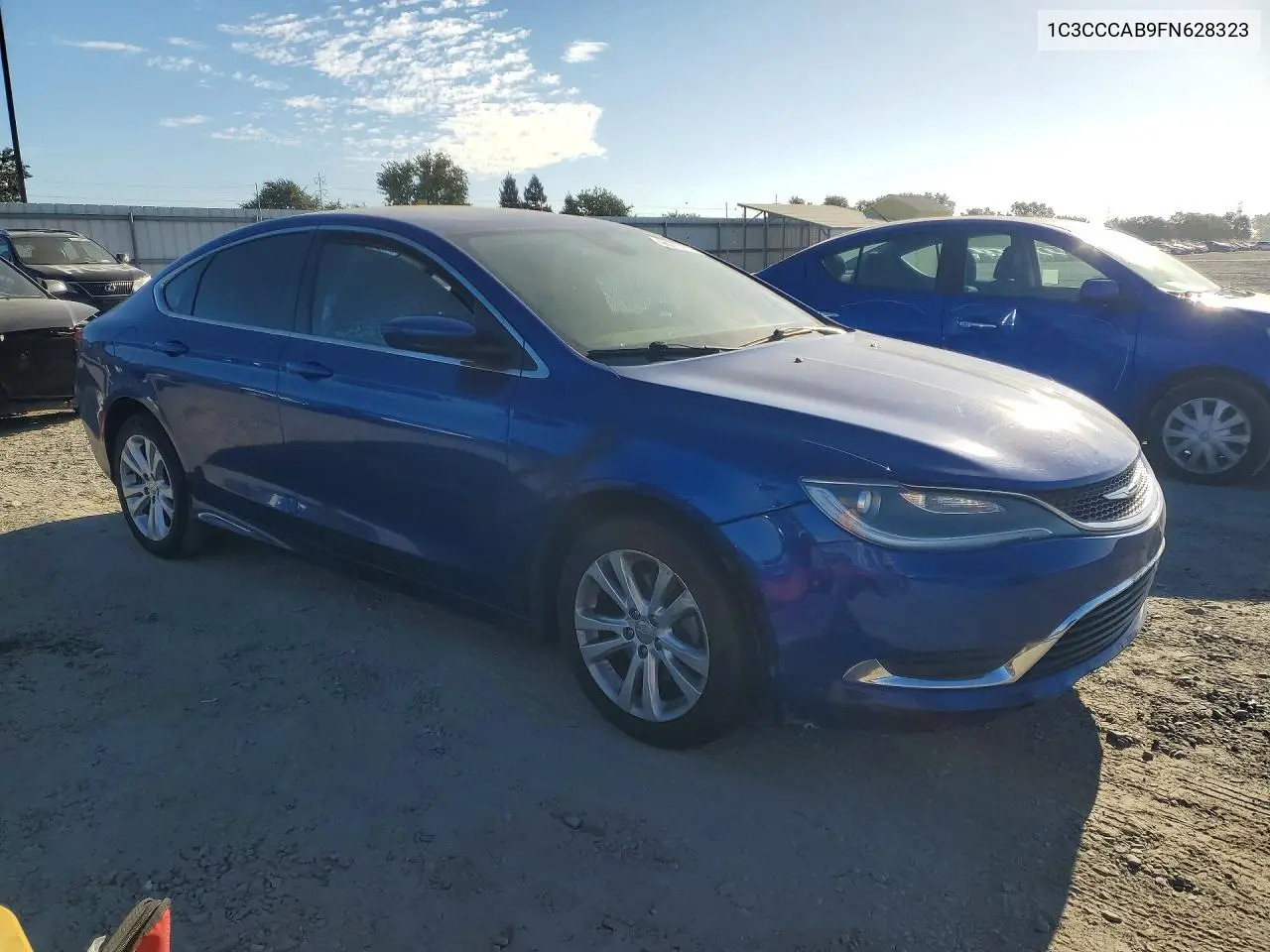 2015 Chrysler 200 Limited VIN: 1C3CCCAB9FN628323 Lot: 60715816