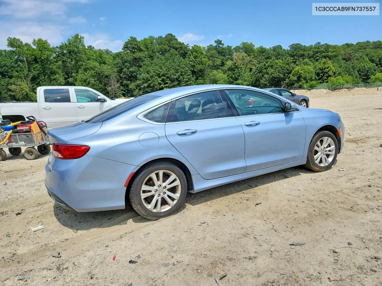 2015 Chrysler 200 Limited VIN: 1C3CCCAB9FN737557 Lot: 60801026