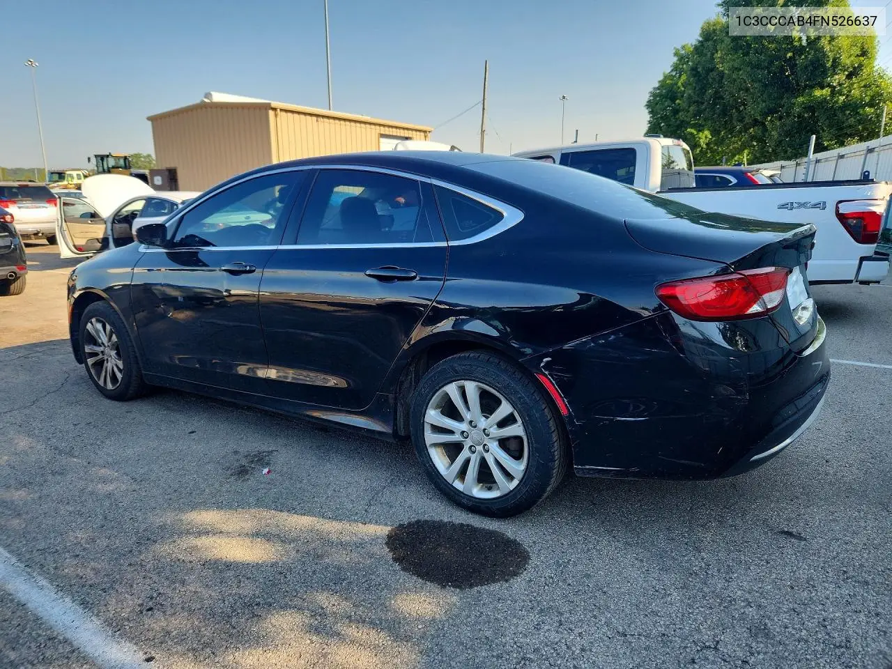 2015 Chrysler 200 Limited VIN: 1C3CCCAB4FN526637 Lot: 60804216