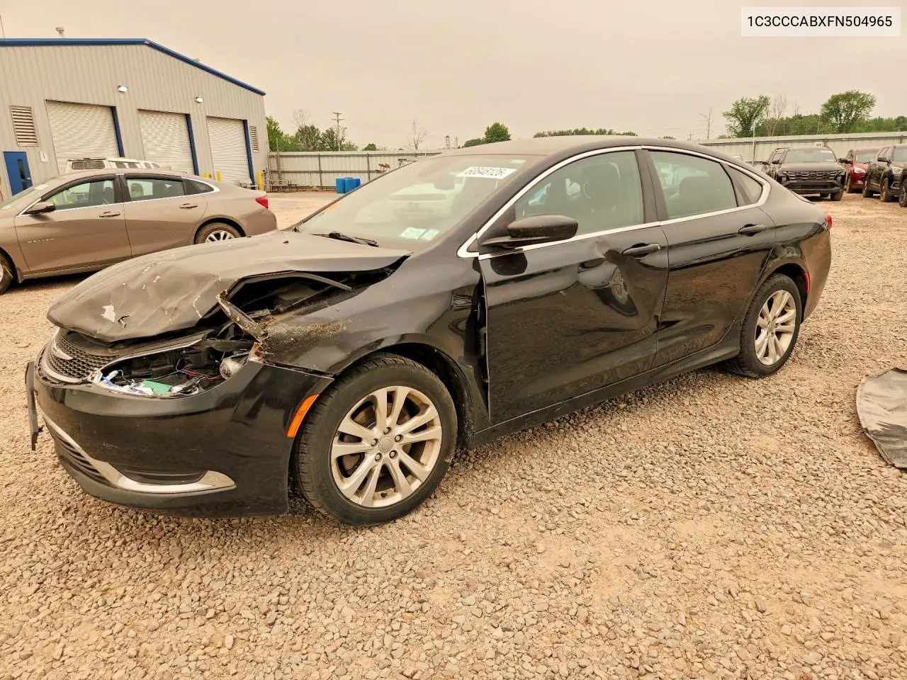 2015 Chrysler 200 Limited VIN: 1C3CCCABXFN504965 Lot: 60848126