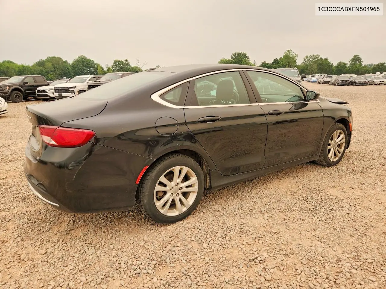 2015 Chrysler 200 Limited VIN: 1C3CCCABXFN504965 Lot: 60848126