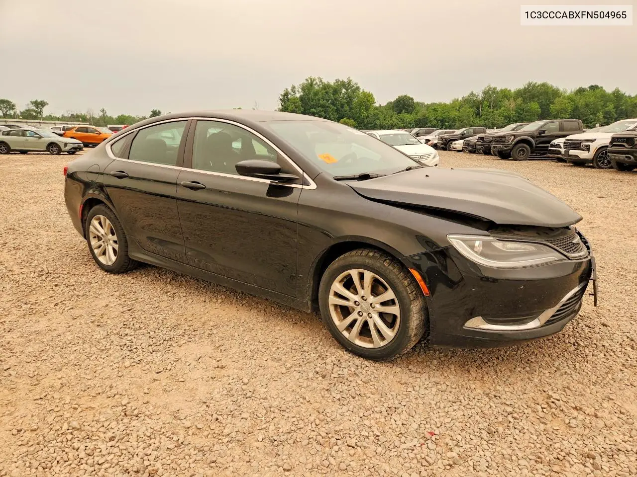 2015 Chrysler 200 Limited VIN: 1C3CCCABXFN504965 Lot: 60848126