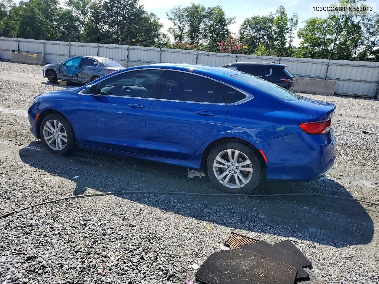 2015 Chrysler 200 Limited VIN: 1C3CCCAB8FN563013 Lot: 60880996