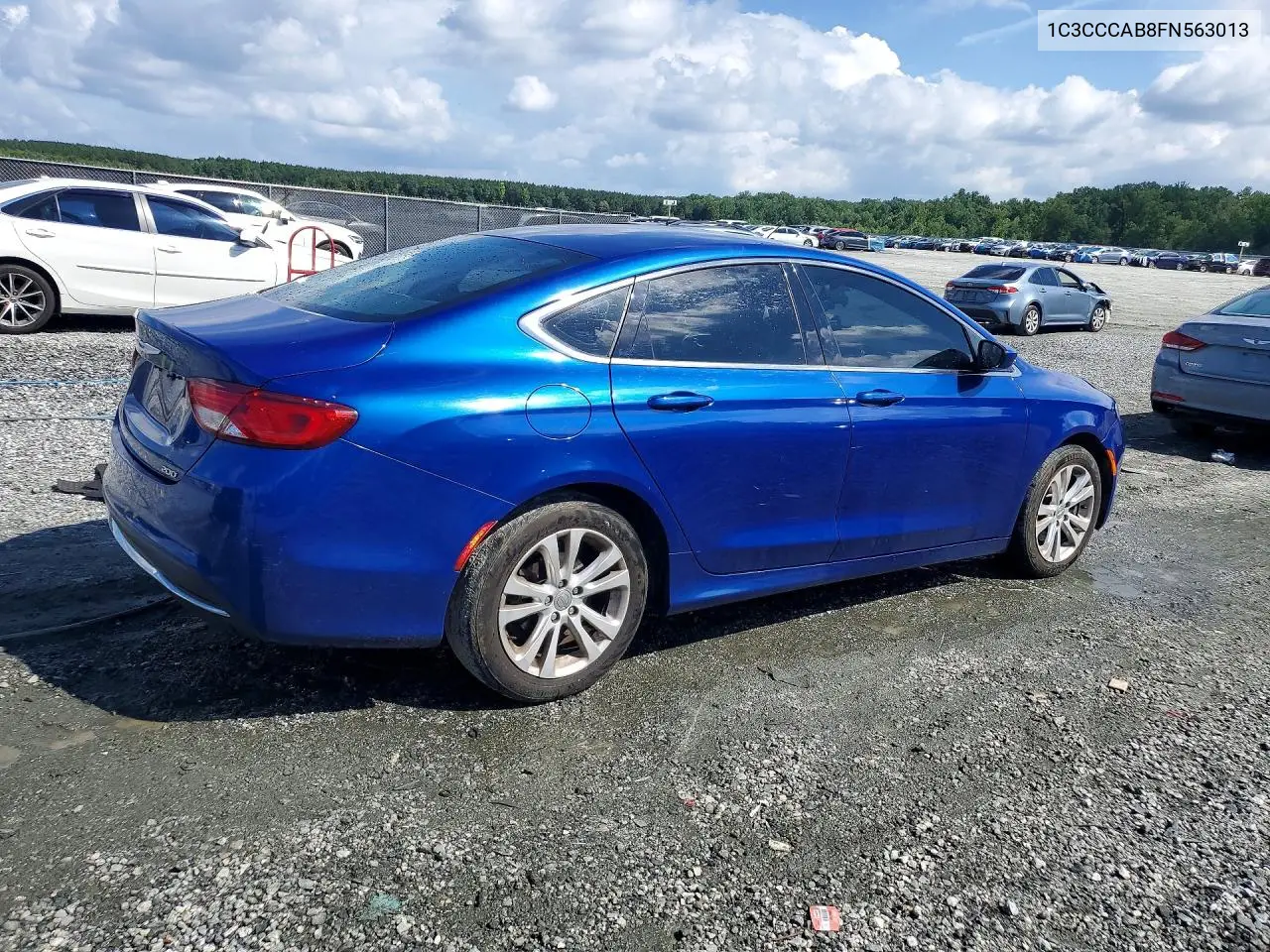 2015 Chrysler 200 Limited VIN: 1C3CCCAB8FN563013 Lot: 60880996