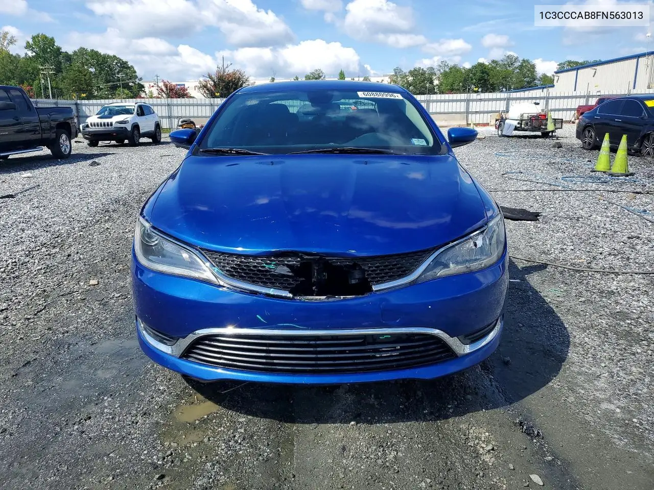 2015 Chrysler 200 Limited VIN: 1C3CCCAB8FN563013 Lot: 60880996