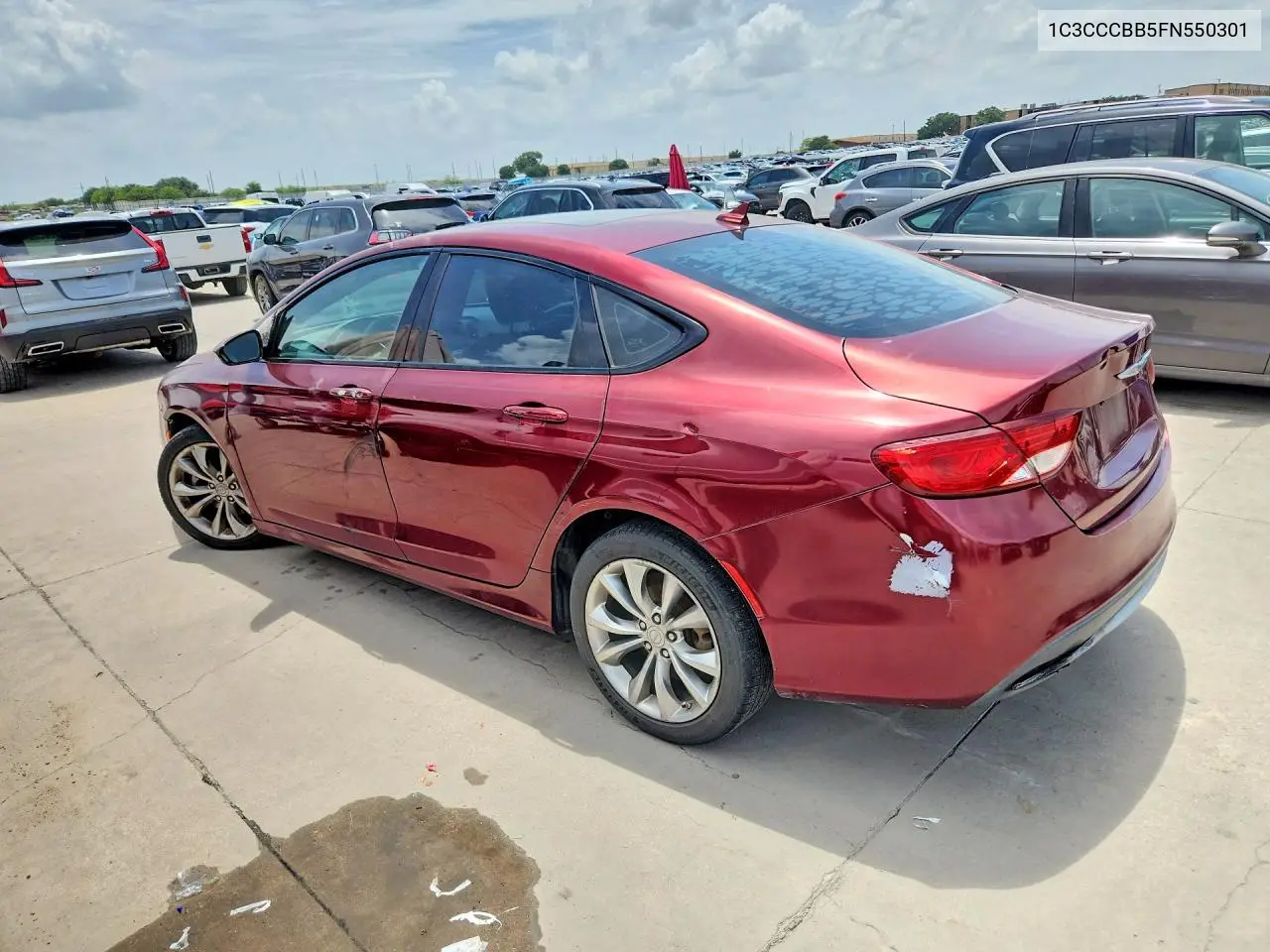 2015 Chrysler 200 S VIN: 1C3CCCBB5FN550301 Lot: 60990746