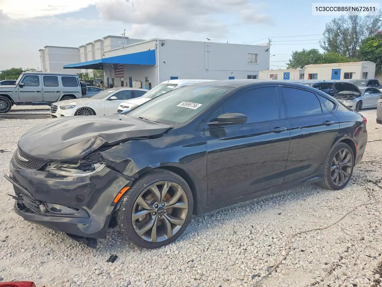 2015 Chrysler 200 S VIN: 1C3CCCBB5FN672611 Lot: 60999756