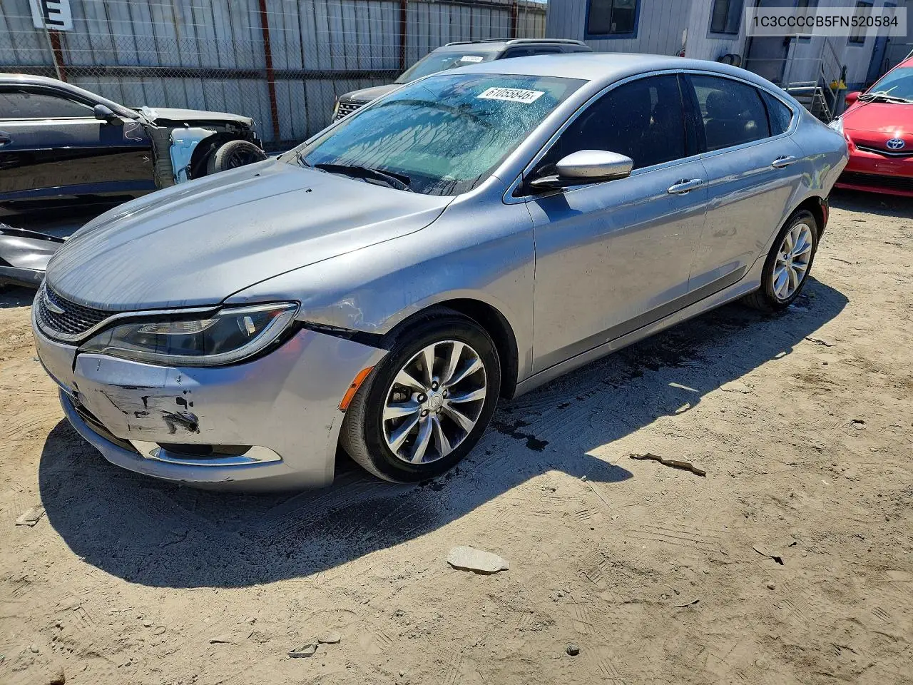 2015 Chrysler 200 C VIN: 1C3CCCCB5FN520584 Lot: 61055846