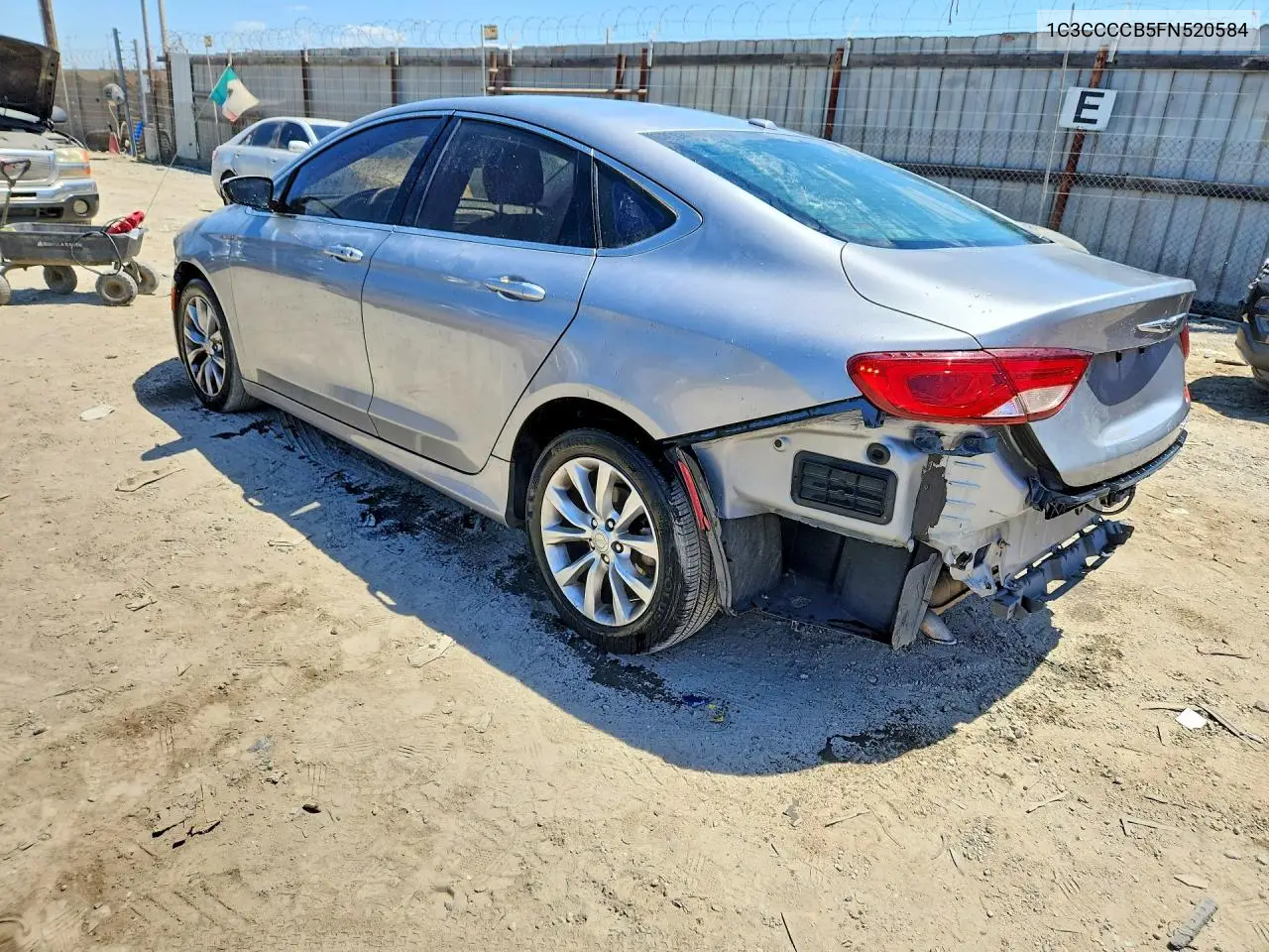 2015 Chrysler 200 C VIN: 1C3CCCCB5FN520584 Lot: 61055846