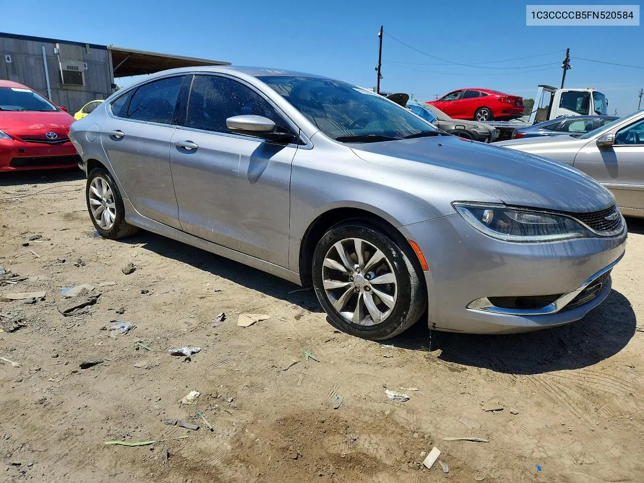 2015 Chrysler 200 C VIN: 1C3CCCCB5FN520584 Lot: 61055846
