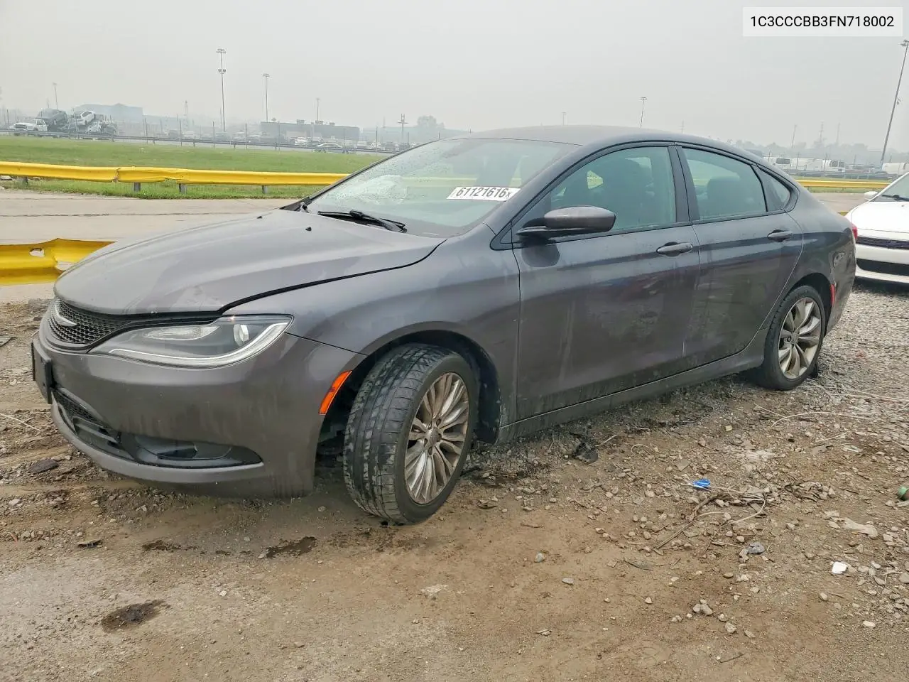2015 Chrysler 200 S VIN: 1C3CCCBB3FN718002 Lot: 61121616