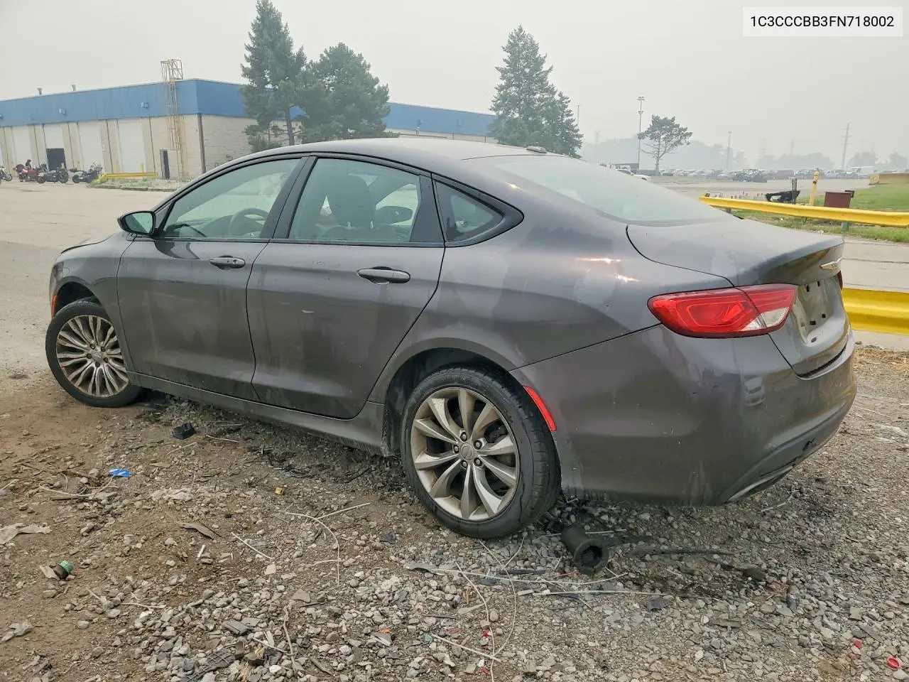2015 Chrysler 200 S VIN: 1C3CCCBB3FN718002 Lot: 61121616