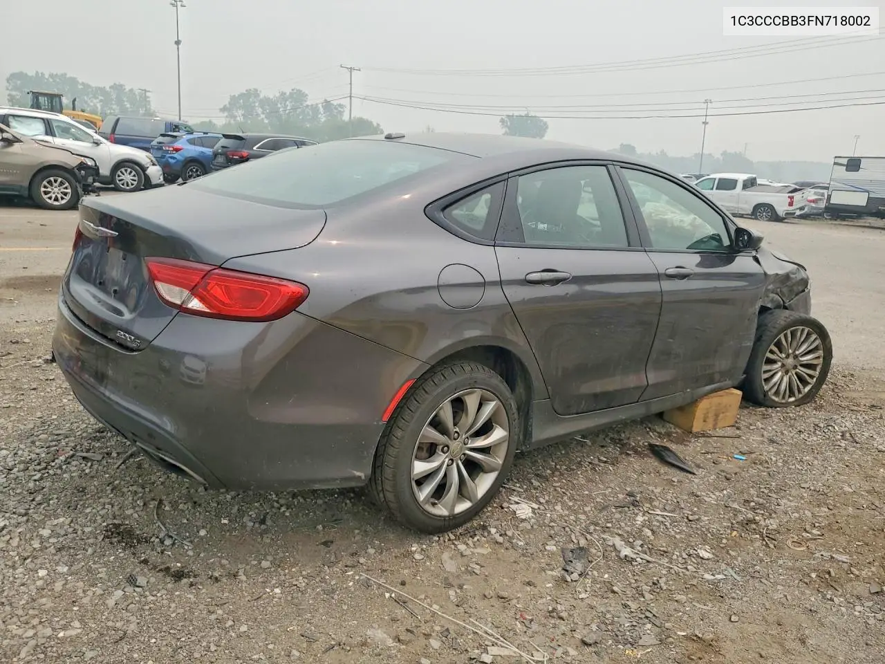 2015 Chrysler 200 S VIN: 1C3CCCBB3FN718002 Lot: 61121616