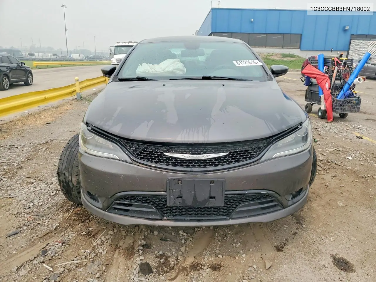 2015 Chrysler 200 S VIN: 1C3CCCBB3FN718002 Lot: 61121616