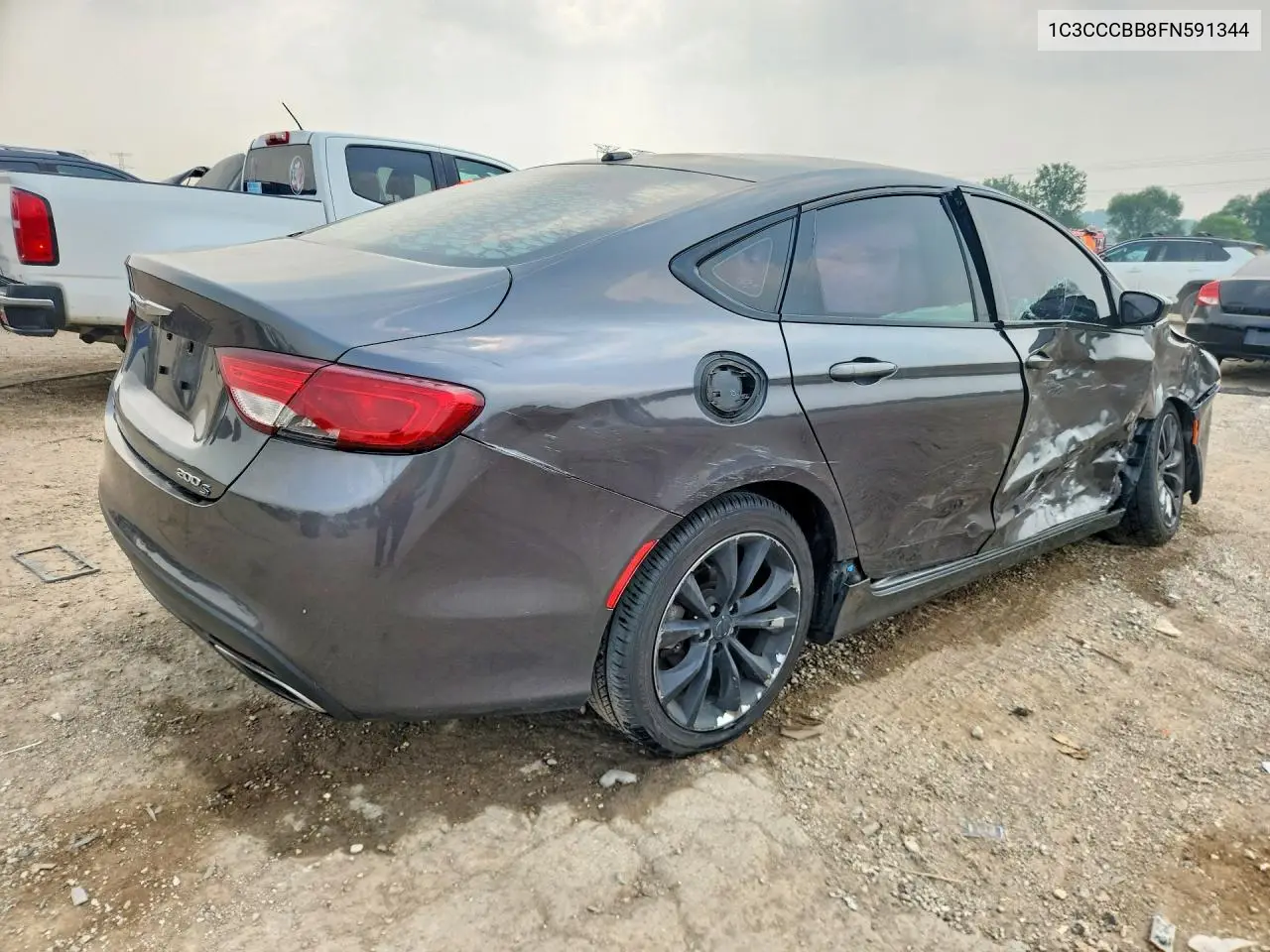 2015 Chrysler 200 S VIN: 1C3CCCBB8FN591344 Lot: 61134286