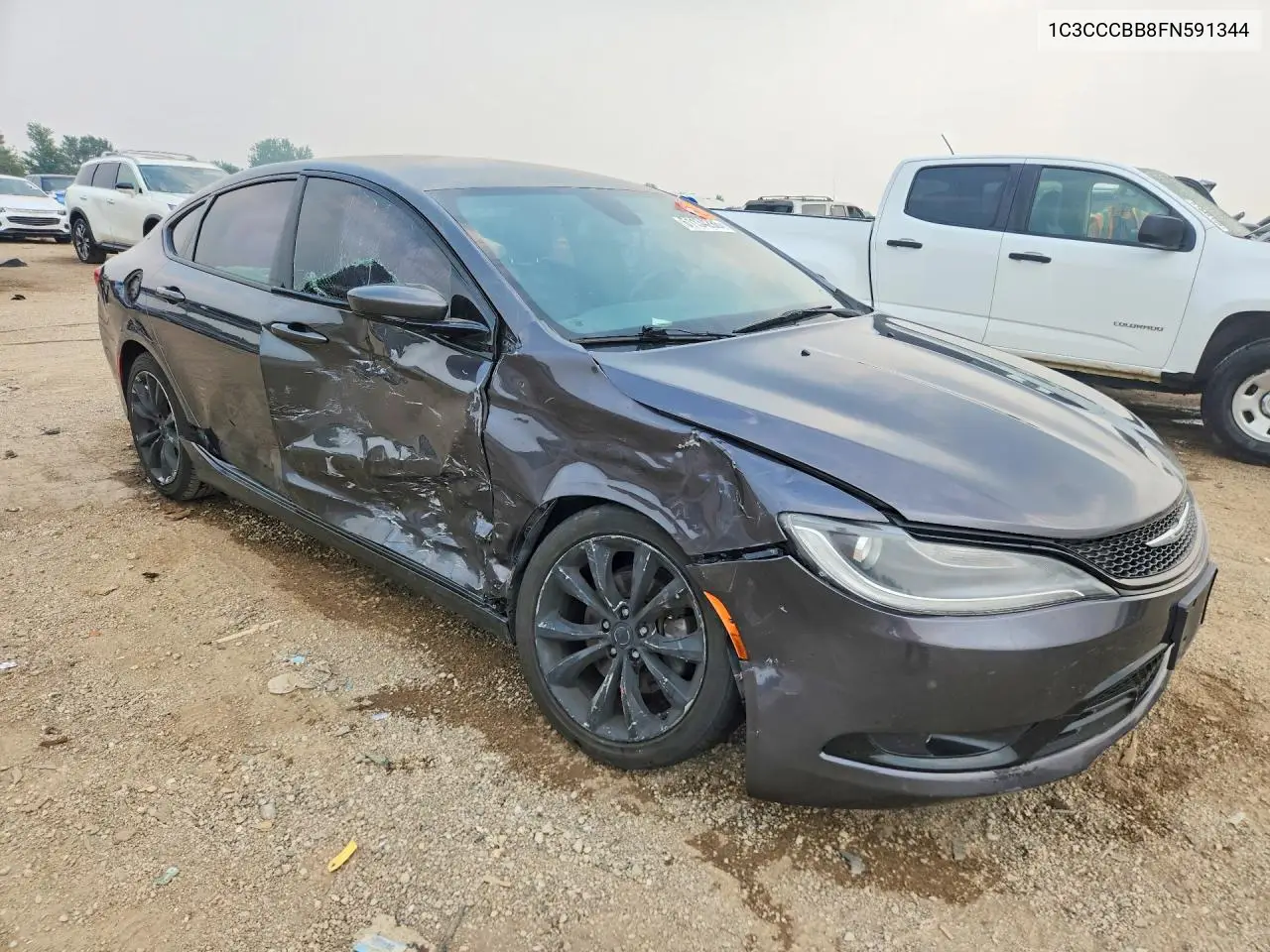 2015 Chrysler 200 S VIN: 1C3CCCBB8FN591344 Lot: 61134286