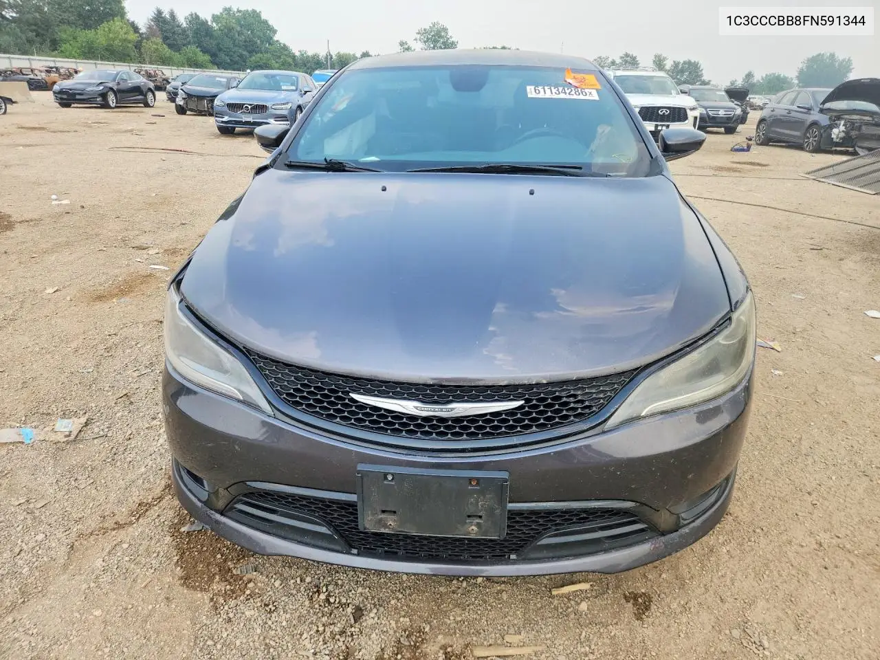 2015 Chrysler 200 S VIN: 1C3CCCBB8FN591344 Lot: 61134286