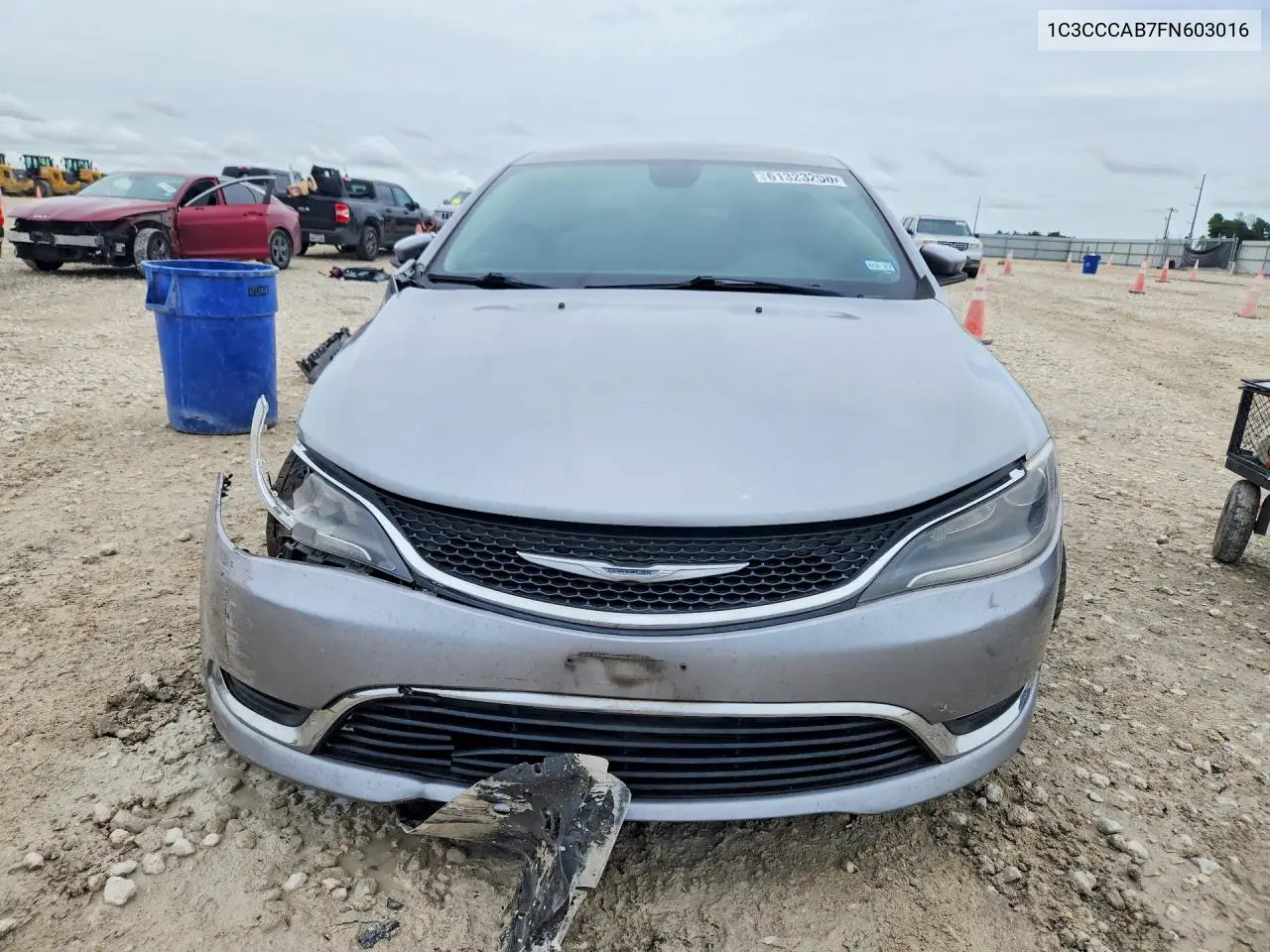 2015 Chrysler 200 Limited VIN: 1C3CCCAB7FN603016 Lot: 61323206