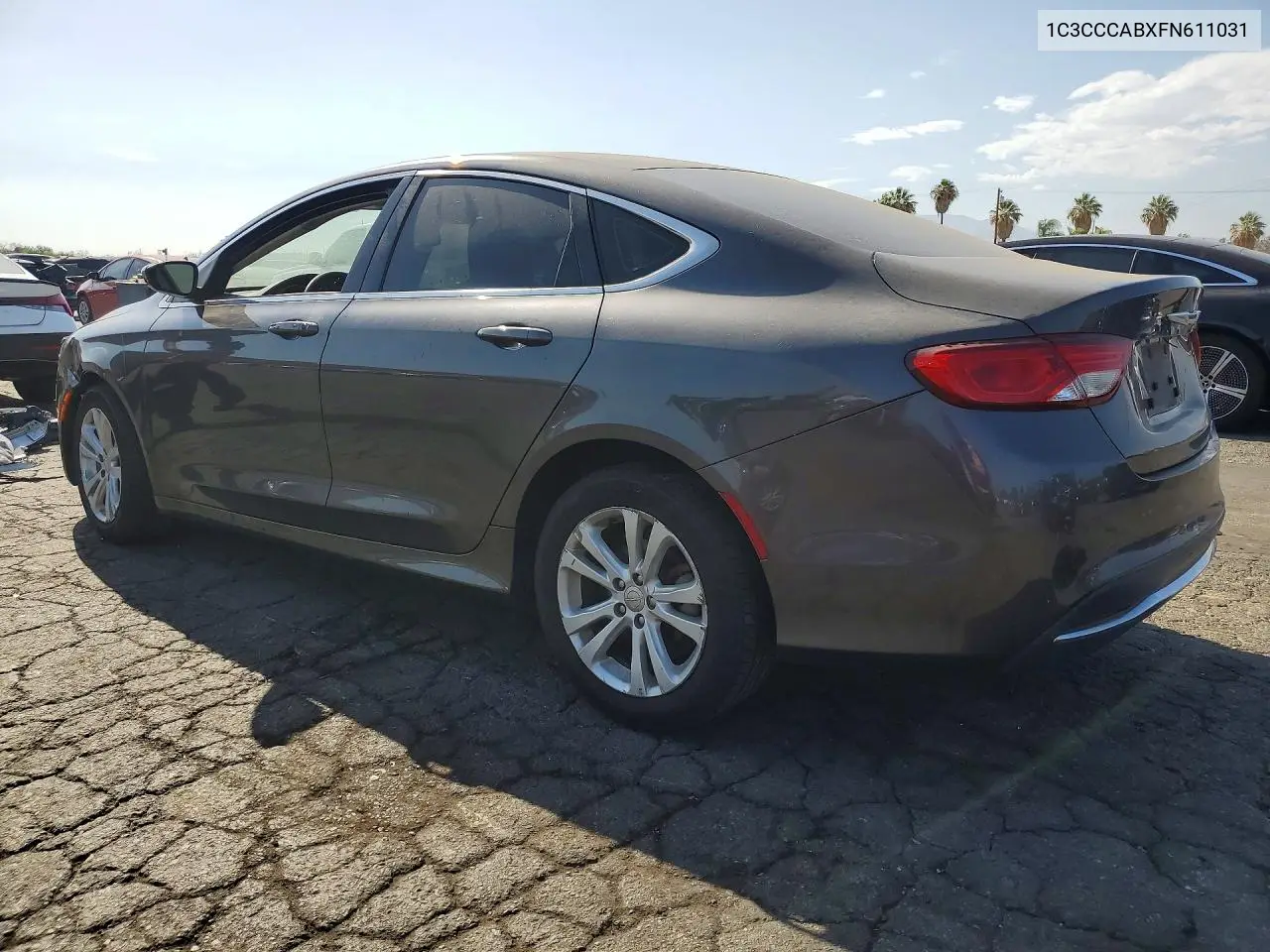 2015 Chrysler 200 Limited VIN: 1C3CCCABXFN611031 Lot: 61392566
