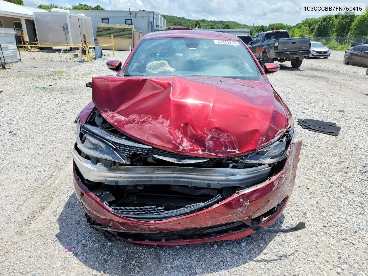 2015 Chrysler 200 S VIN: 1C3CCCBB7FN760415 Lot: 61413276