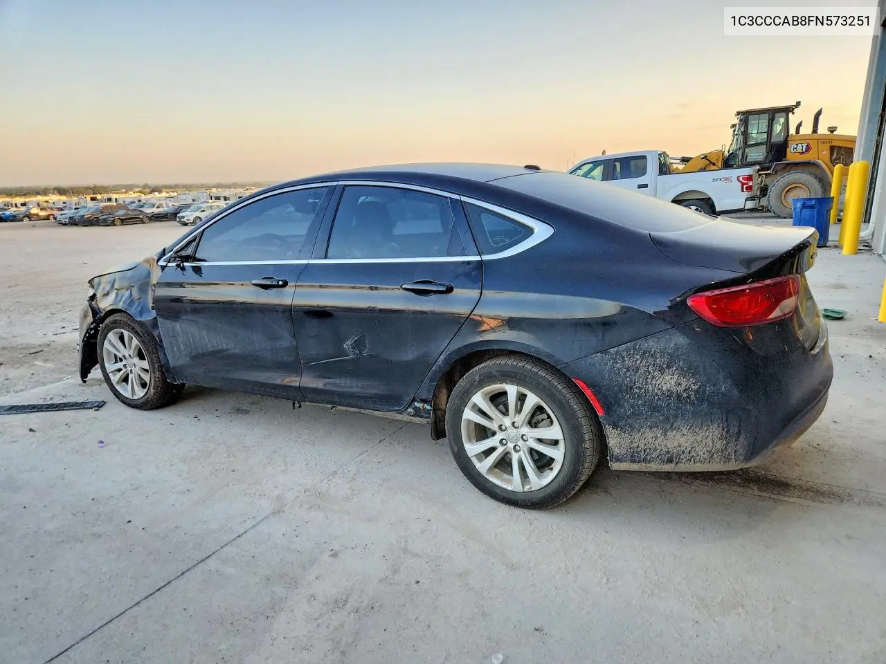 2015 Chrysler 200 Limited VIN: 1C3CCCAB8FN573251 Lot: 61435416