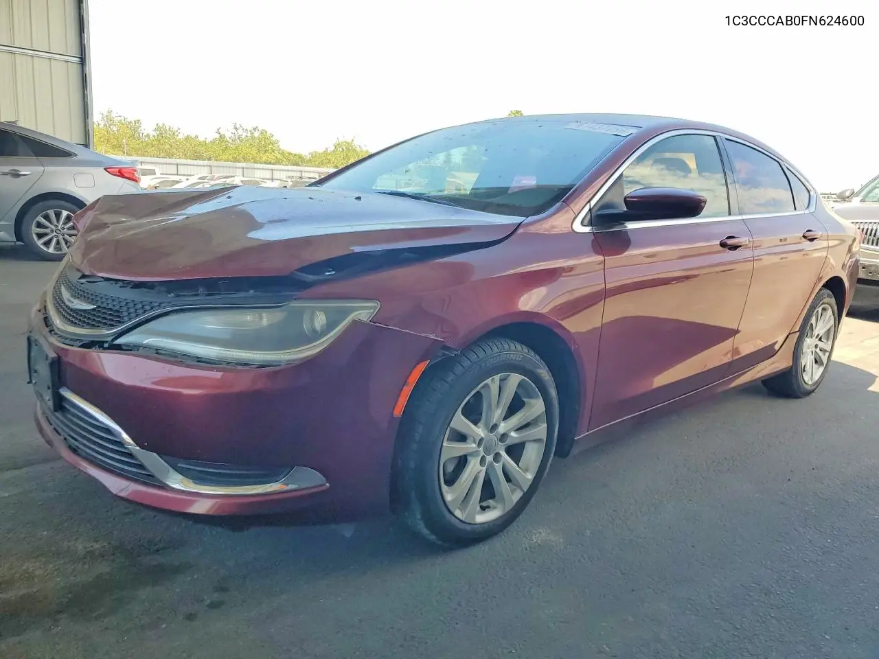 2015 Chrysler 200 Limited VIN: 1C3CCCAB0FN624600 Lot: 61437766