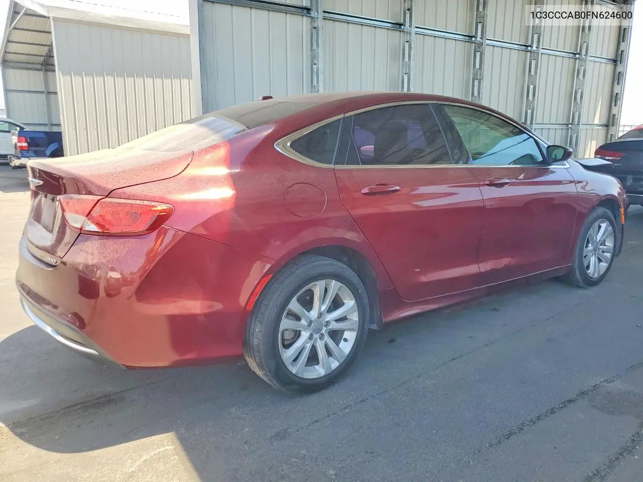 2015 Chrysler 200 Limited VIN: 1C3CCCAB0FN624600 Lot: 61437766