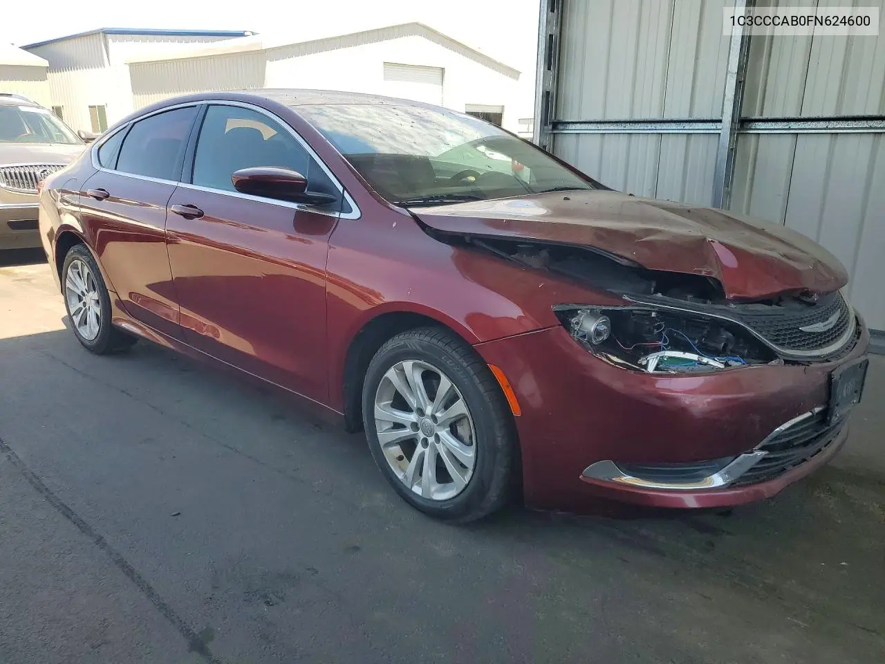 2015 Chrysler 200 Limited VIN: 1C3CCCAB0FN624600 Lot: 61437766