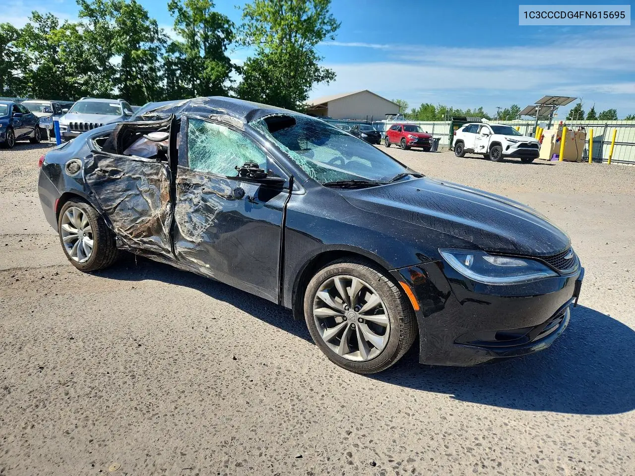 2015 Chrysler 200 S VIN: 1C3CCCDG4FN615695 Lot: 61510696
