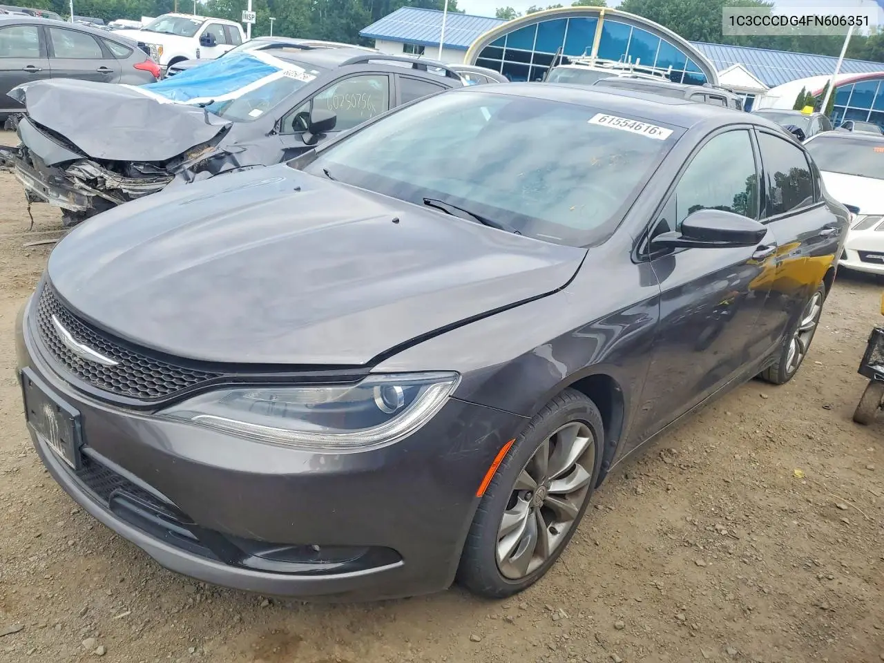 2015 Chrysler 200 S VIN: 1C3CCCDG4FN606351 Lot: 61554616