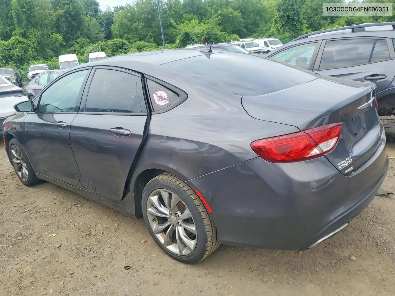 2015 Chrysler 200 S VIN: 1C3CCCDG4FN606351 Lot: 61554616